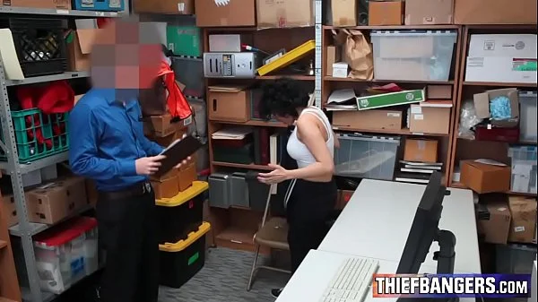 Latina Shoplifter Sucks & Fucks Her Way Out Of Trouble