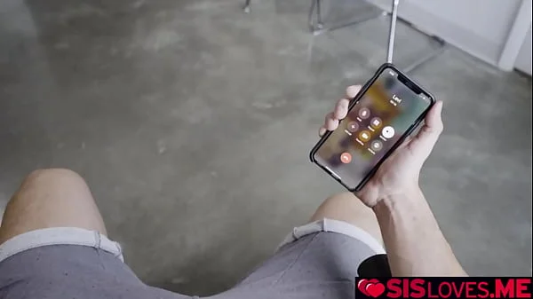 Stepsister pops out her pussy and lets stepbrother lick her clit