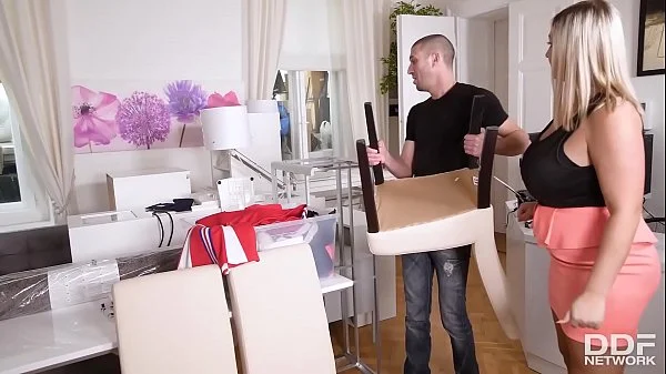 Ass fucking busty girlfriend before breakup