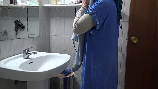 perverted german man fucks his muslim cleaning maid